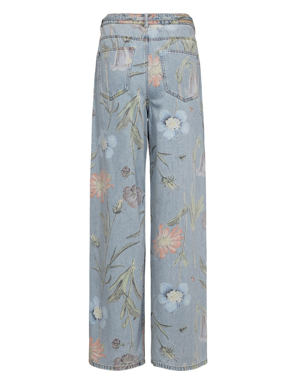 NUVERONA HR WIDE JEANS 3010 - Light Blue Denim